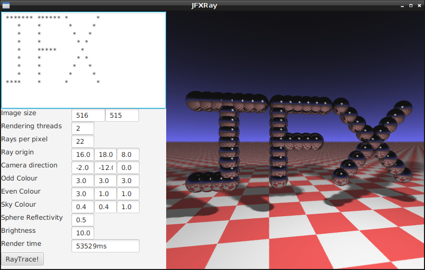 JavaFX Raytracer